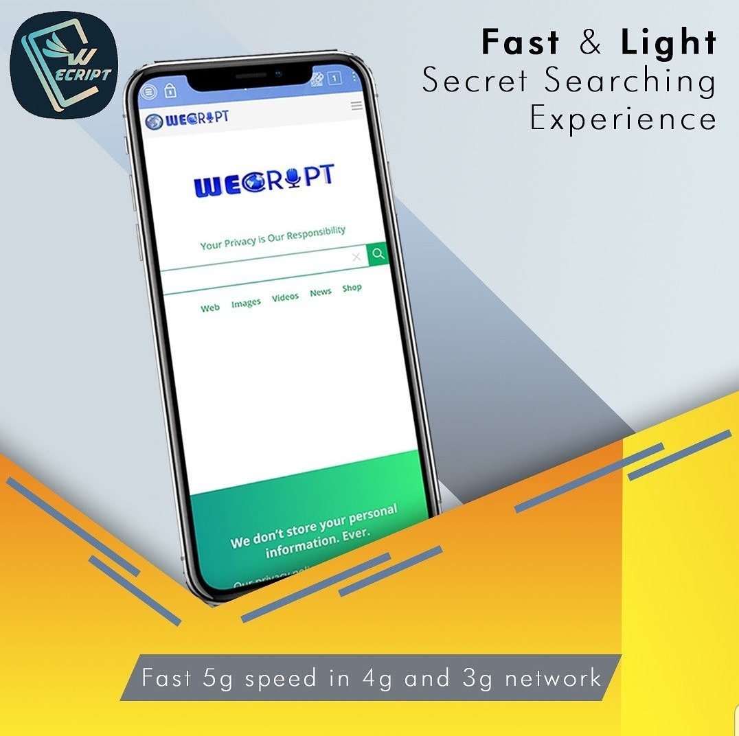 WecriptSearch's tweet photo. #EnjoyMore #searching without losing your #data on #internet with #indias #private #atmanirbhar #Product #Indians #search #engine #technolgy #wecript #5G #Fast
#Download now! https://t.co/QOplFXgPL9