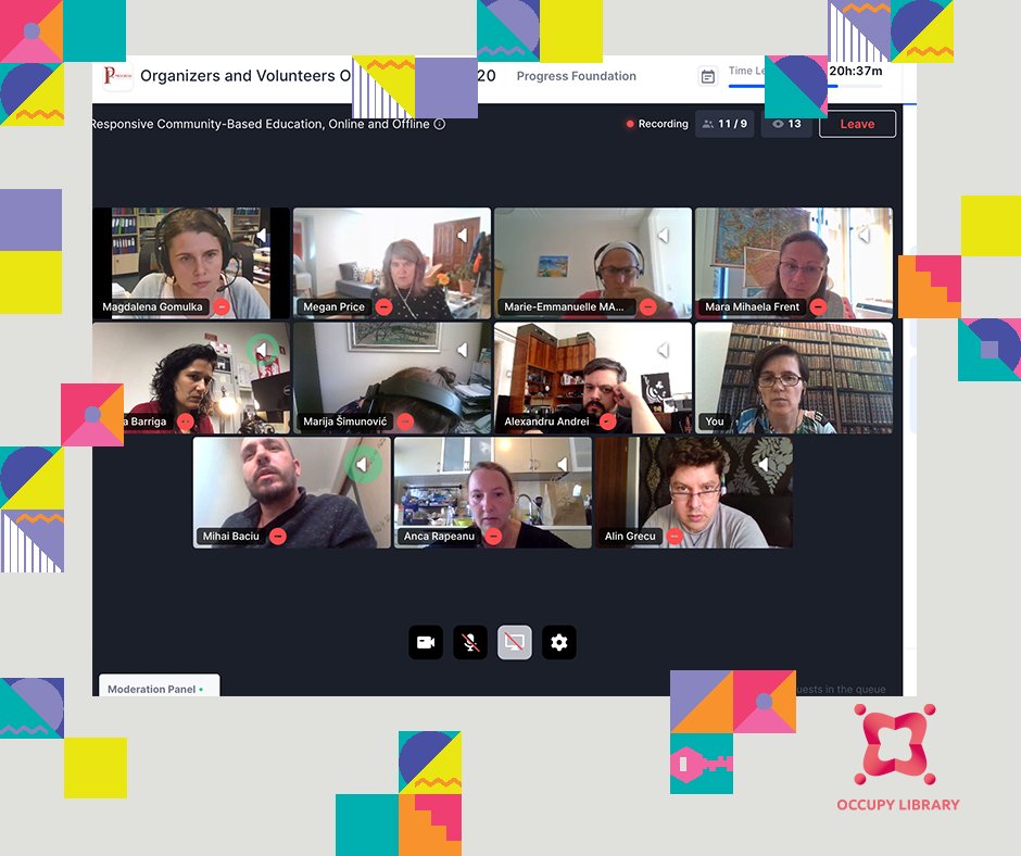 ProgressFound's tweet image. We are grateful for the time &amp;amp; effort our volunteers have dedicated to Occupy Library! Thank you: Alexandru Andrei, Alin Grecu, Alina Nicola, Cezara Serbanuta , Filipa Barros, Mara Frenț, Magdalena Gomułka, Marie-Emmanuelle Marande, Maja Simunovic, Megan Price &amp;amp; Mihai Baciu! 👏