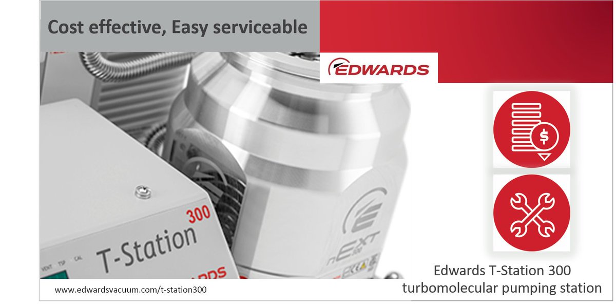 The new Edwards T-Station 300 Cost effective and Easy serviceable
socsi.in/AZlzp