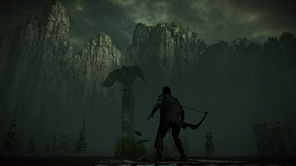 9. Time to resume this thread with HQ screenshots.Avion if one of my favorite colossi, and "A Despair-Filled Farewell" is my favorite battle theme in the game. It sounds like a requiem chanted by a rally of mournful observers, making the player feel guilt as he slays Avion.