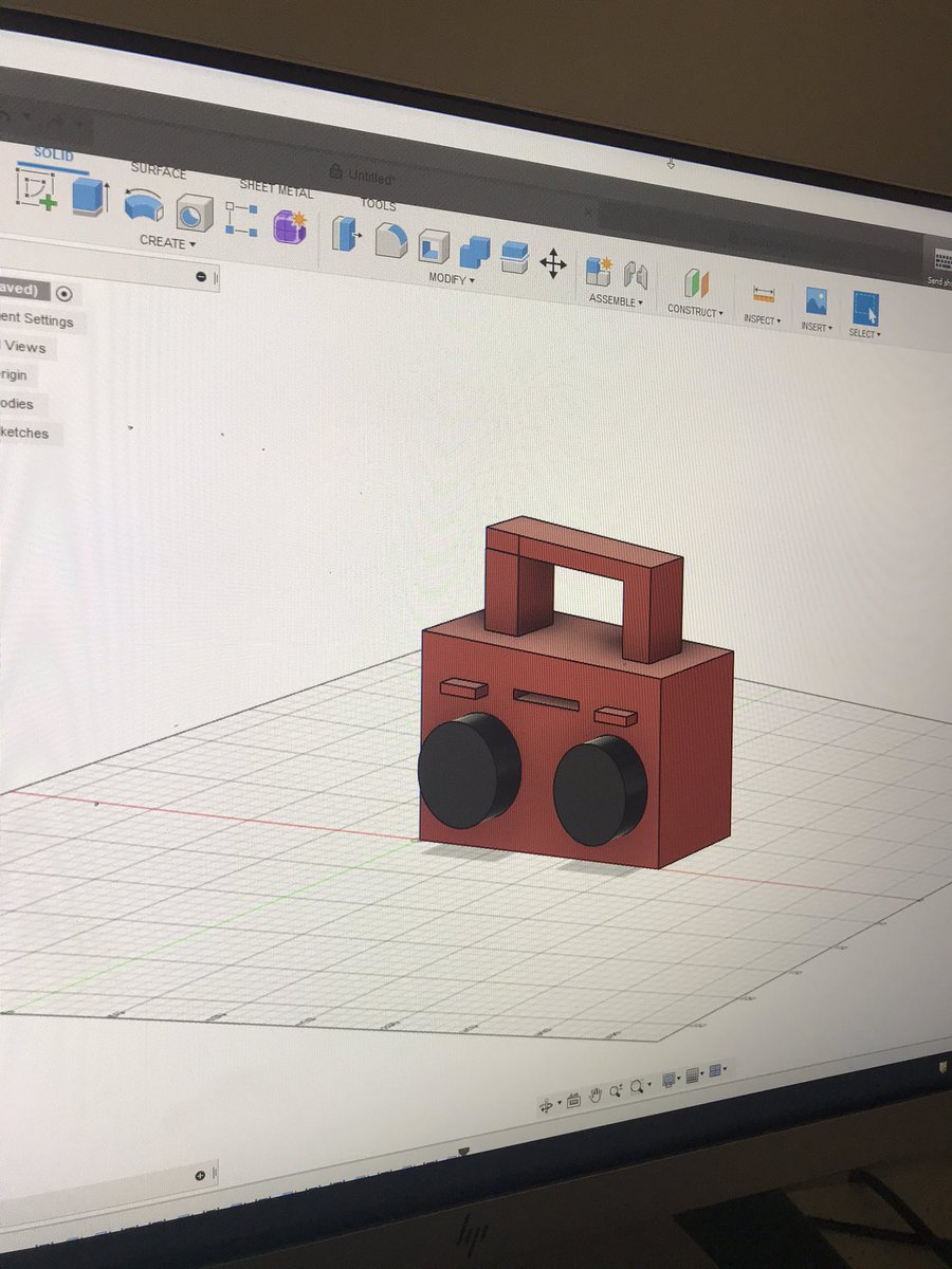 FATech_Ed's tweet image. Miss McDyer’s S2 class implementing their CAD skills creating their own models on fusion360 #forvalues #perserverance
