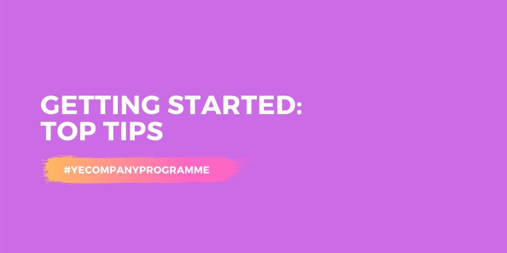 YeStartup's tweet photo. New to Start Up Programme this year? Not sure where to start? Before you create your student company it's really important you head over to our digital platform - YE Online where you find guidance and top tips on getting started! #yestartup 

https://t.co/rDxBTtOftn https://t.co/VjNPPZXXIy