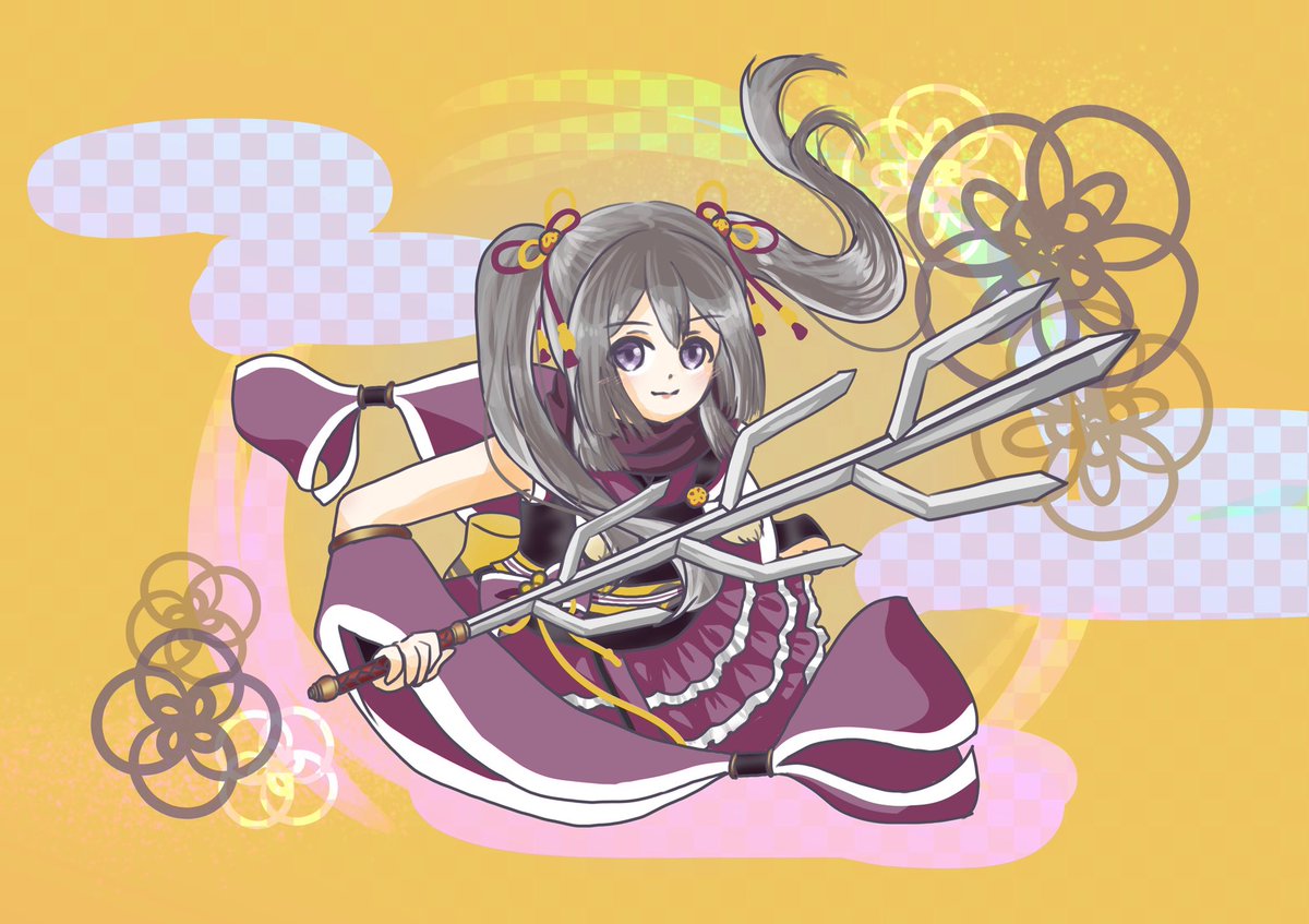 ななかわ 時女静香ちゃん実装記念絵 静香ちゃんは2部キャラでかなり好きな子です 真っ直ぐで芯が強くてカッコいい 実装おめでとう マギアレコード マギレコ 時女静香 時女一族 イラスト好きな人と繋がりたい 絵師さんと繋がりたい