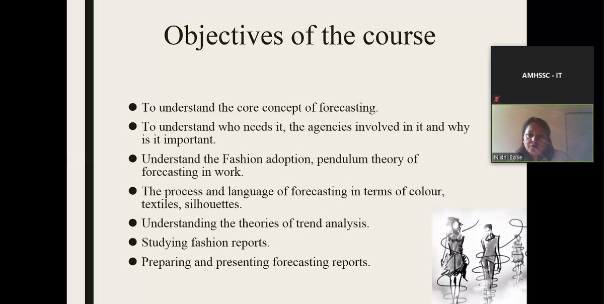 AMHSSCIndia's tweet photo. The objective of launching #FashionForecasting course is to make students understand the core concept of #fashiontrend analysis and the language of forecasting in terms of colour, textiles and silhouettes.
@NSDCINDIA 
#SkillWithAMHSSC #ColorForecasting #colourpallette #trendboard https://t.co/l3VOadM3Yz