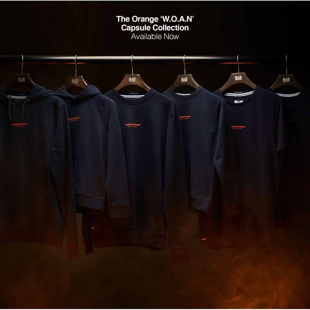 Our New Orange W.O.A.N Capsule Collection bit.ly/tw-WeekendOffe… #weekendoffender #new