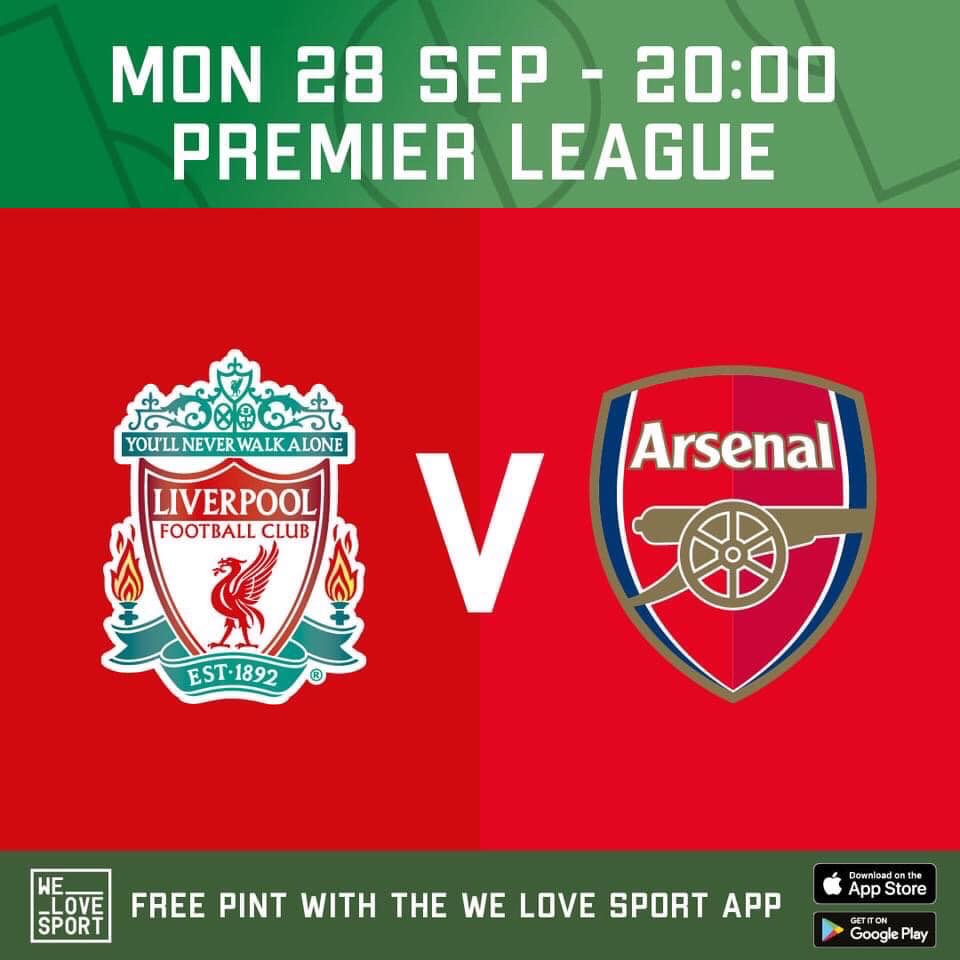 ⚽️Premier League ✅                           🍺 Great Beer ✅                                   🍔 Tastyyyy Burgers ✅                            #HomeOfSports
