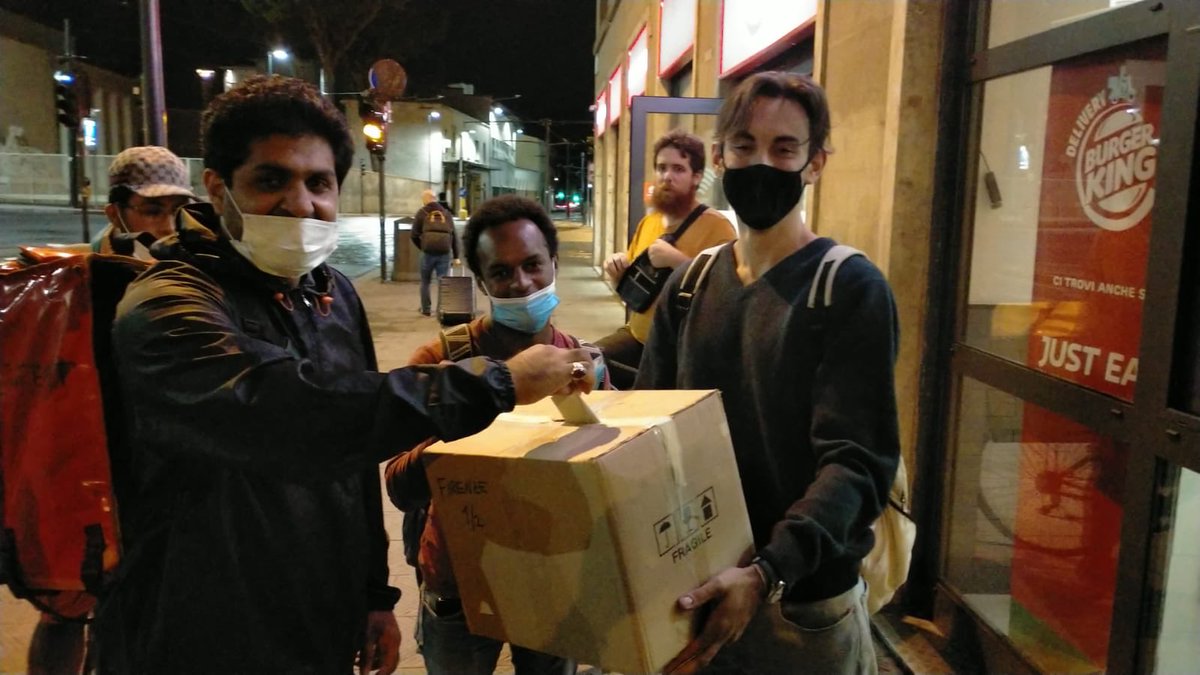 👏🏻 Yiftalem Parigi eletto a #Firenze come primo #rider rappresentante sindacale per la #sicurezza, dopo i tre giorni di voto nei seggi allestiti in città dalla #Cgil (alta partecipazione). Il sindacato: “I ciclofattorini vogliono contarsi e contare”
👉 cgilfirenze.it/2020/09/yiftal…