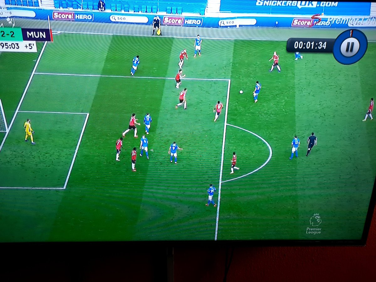 defenders out of positions when opposing teams play low blocks.A system most small teams have deployed against United with great effect.Ole needs to up his games tactical wise...TBC