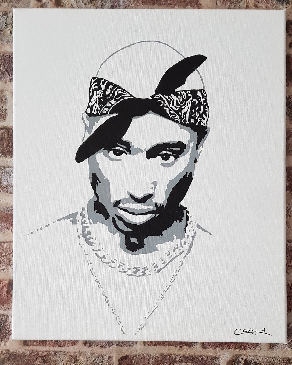 Un petit portrait de 2Pac 

#2PAC
