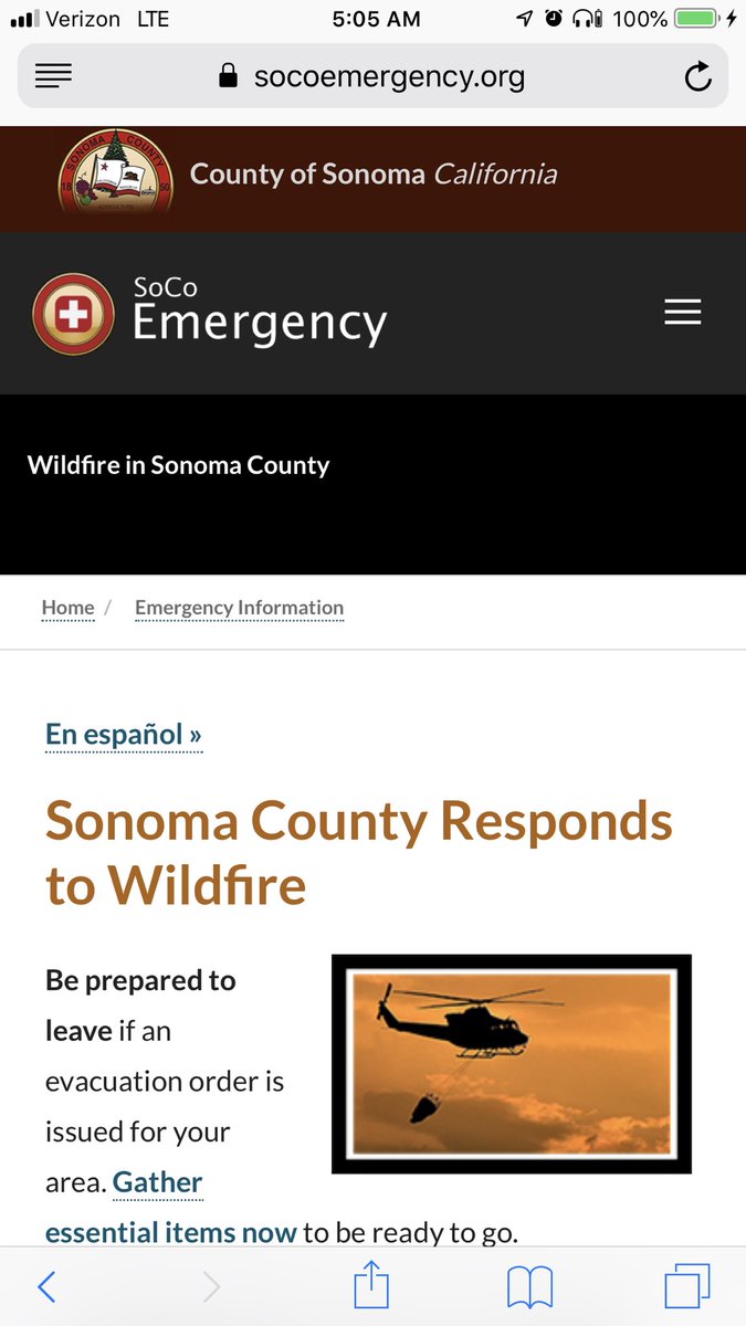 And here is the Sonoma County Emergency website  https://socoemergency.org/emergency/wildfire/with evacuation orders, evacuation centers, and maps. #GlassFire  #ShadyFire  #BoysenFire  #CALFIRE  #CaliforniaFires  #californiawildfires  #fires  #wildfires  #California Santa Rosa