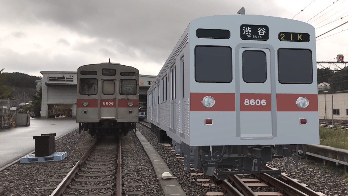 先日、東急テクノシステムさまにお邪魔して、8500系（8606）本体と対面