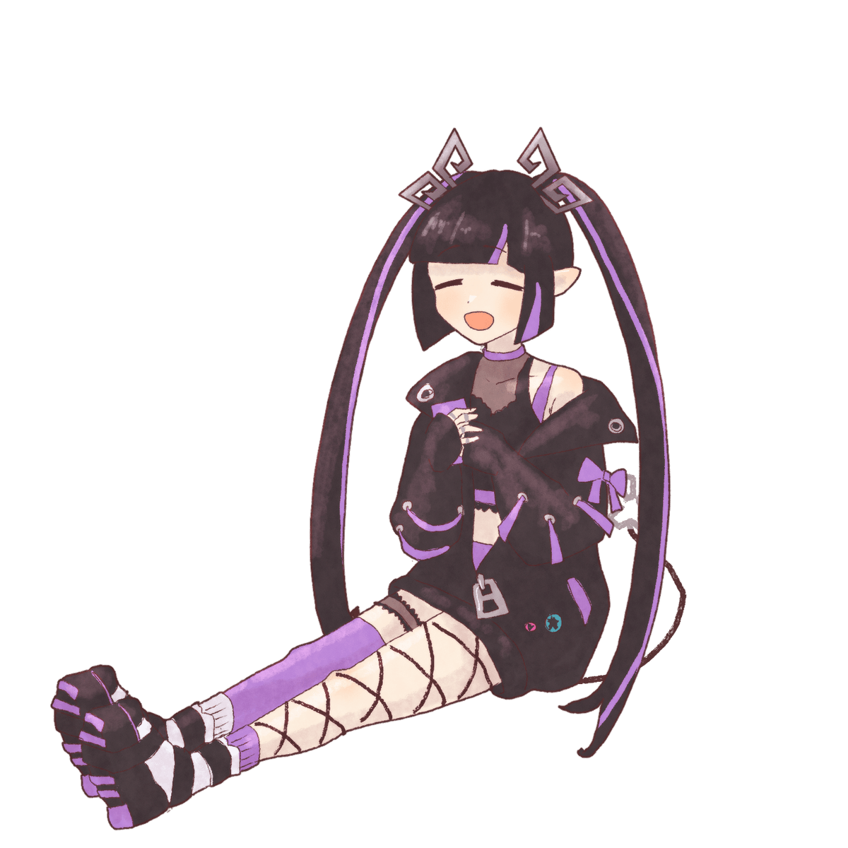 美味しそうに焼けてよかった たこパinc パトラのアトリエ 絵やんく そば粉 のイラスト