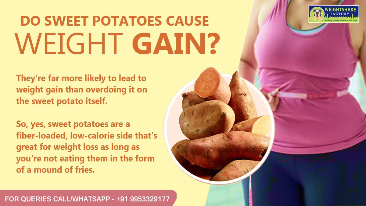 ℹ️ Does eating sweet potato 🍠 caused weight gain ❓❓

#sweetpotato #healthycarbs