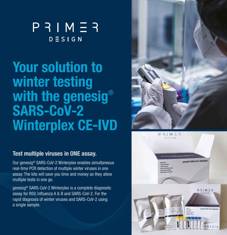 PrimerdesignLtd's tweet image. #Primerdesignltd #WinterTesting #NCYT