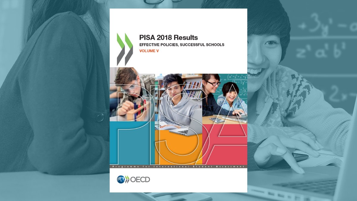🆕 Just released: PISA 2018 Results (Volume V) - Effective Policies, Successful Schools

Download the full report 👉 oe.cd/3fd

#OECDPISA #LearningInProgress
