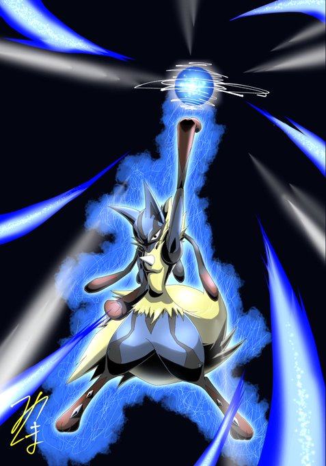 ルカリオのtwitterイラスト検索結果