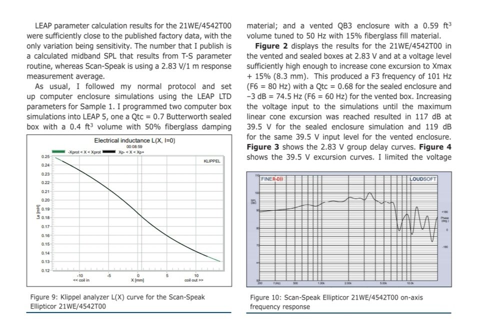 frankhasselriis's tweet photo. Part 1 of 2:

Scan-Speak Ellipticor 21WE/4542T00 test in Voice Coil Magazine 😊👍

Thank you to Vance Dickason 🙏

Link: https://t.co/uKm3GCyb2l

#scanspeak #voicecoil #ellipticor #scanspeakdenmark 🇩🇰 https://t.co/0OeDVSNvkQ