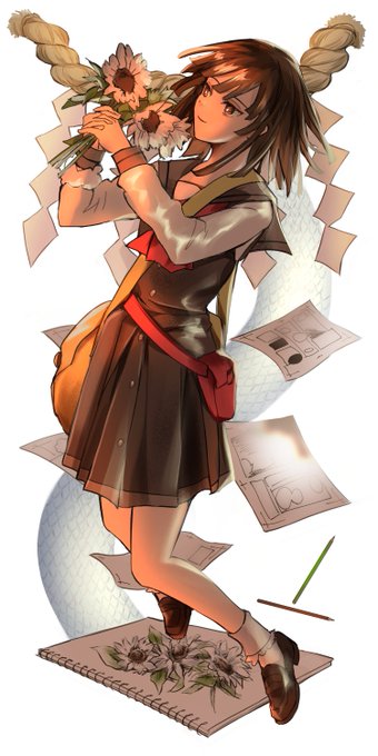千石撫子のtwitterイラスト作品
