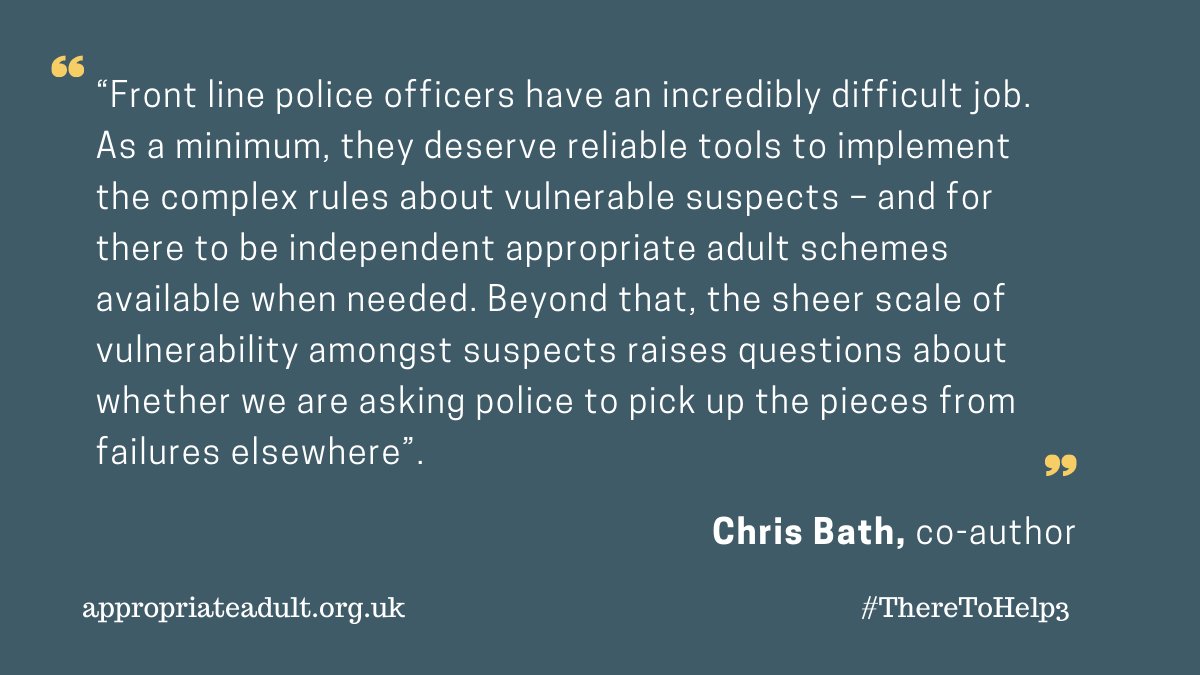 AA_NAAN's tweet photo. A safeguard on paper only is worse than none at all: a false sense of security. Essential to resource #police (to identify vulnerability) and #appropriateadults schemes (to supply support), but also question how we reduce the demand. 

#ThereToHelp 3 https://t.co/Sscjogd8cm