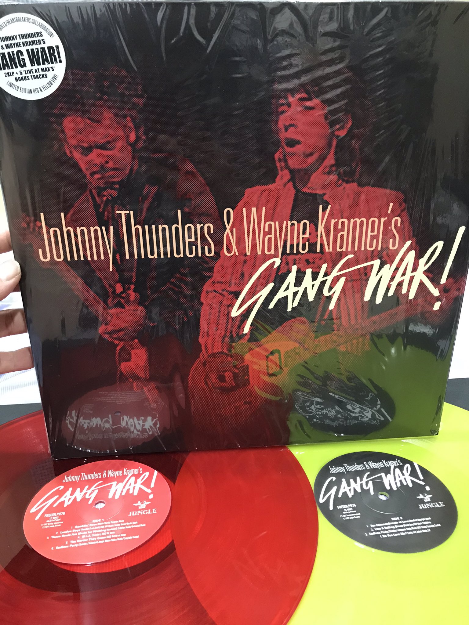 JOHNNY THUNDERS SCHNENTAENZE LPレコード AKI☆ on X: 
