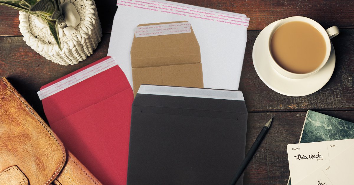 idealenvelopes's tweet image. Our string and washer range is available in kraft, white and red. They are great to send out invitations with a vintage look, while the ones with a gusset are perfect for archiving memorabilia, catalogues, ect..

ideal-envelopes.co.uk/string-washer-…
#vintage #weddingenvelopes #stringandwasher