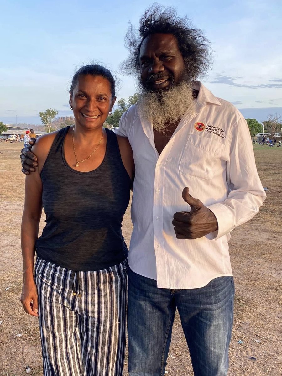 NovaPeris's tweet image. Amazing evening last night watching 🎥 @HighGroundFilm for its Australian premiere in Gunbalanya, NT. The story of a violent chapter of colonial history filmed around Western Arnhem Land &amp;amp; mostly at Cannon Hill. Good to see my wawa Witiyana Marika who features in the film 🎞❤️✊🏾