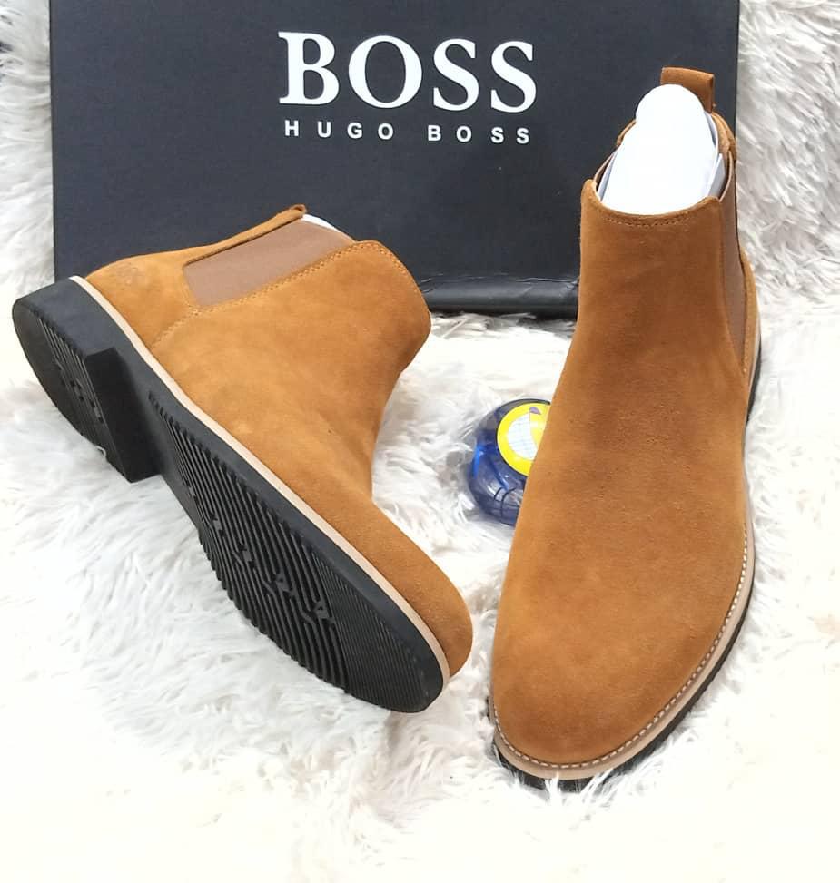 Boss, Chairman, AlayeI say make I tell you e don tey wey you buy shoe o. It's high time you stepped up your game, don't you think? You can start with these right here..Hugo boss 27,000Renato dulbecc 26,000Sizes 40-46DM/Whatsapp  http://wa.me/2347067033552 
