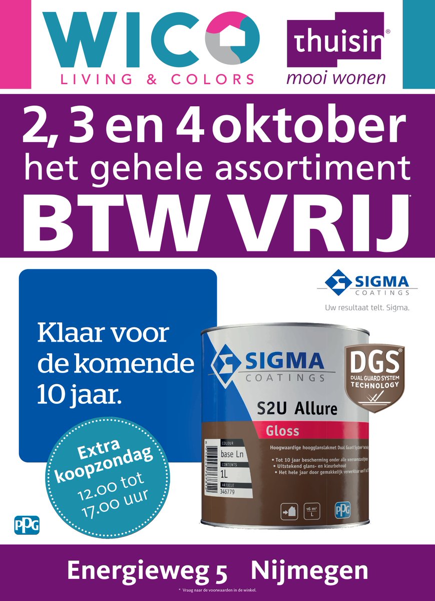 wicothuisin's tweet photo. As weekend is het weer zover.
Kom langs en laat u adviseren en inspireren door een van onze medewerkers. https://t.co/lM0AcUfFCj