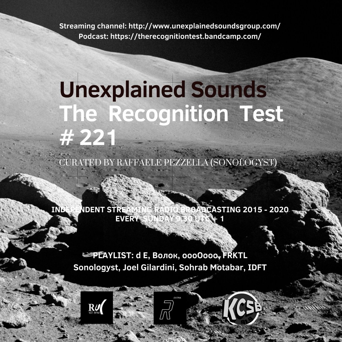 Sonologyst's tweet photo. #UnexplainedSounds – The Recognition Test # 221 Podcast. Streaming and download (support will me much appreciated): https://t.co/2Stm9FrPCK https://t.co/MXq5FrDFLz