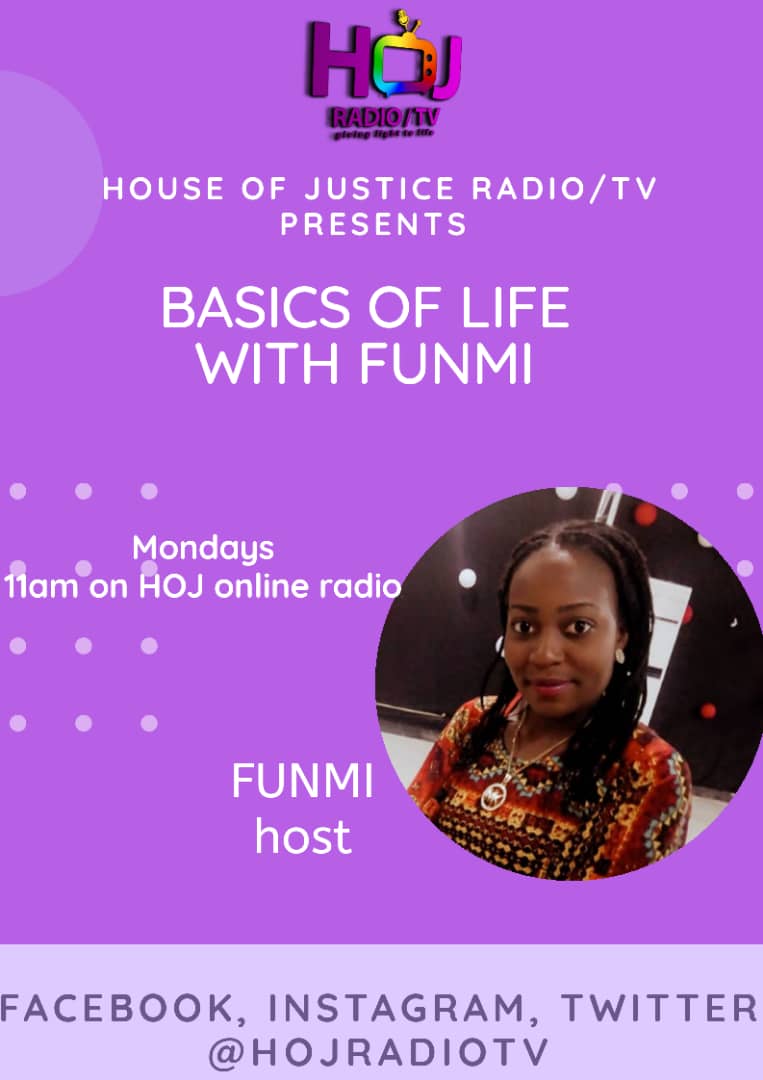 HOJRadioTv's tweet photo. Funmi!!!!
Is lice with the program. #BasicsofLife
Tune in to follow today's amazing episode!!
https://t.co/T2pNiIc7OS https://t.co/iekO9uAED2