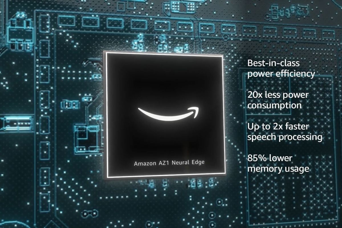 TriponTech's tweet image. Amazon’s AZ1 Neural Edge processor will make Alexa voice commands even faster.
bit.ly/3kQJ9xq
#Amazon #amazonaz1 #neuraledge #Processor #smarthome #alexa #voicecommand #tech #tripontech #TOT @TriponTech