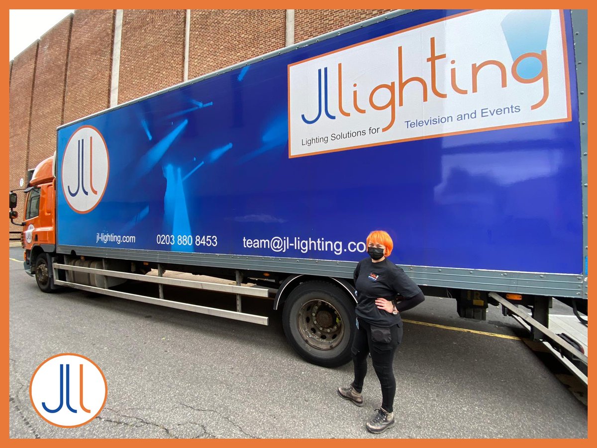 teamJLL's tweet photo. Yesterday, JLLighting delivered Celebrity Juice into Elstree Studios
Tiff from Therapy on Tour was on site ready for a great new series!
(Loving the hair! 😁)
#lookinggood #DAFTrucks #bbcelstree #celebjuice #tvlighting #eventprofsuk #blueandorange https://t.co/QDHEwB2hV2