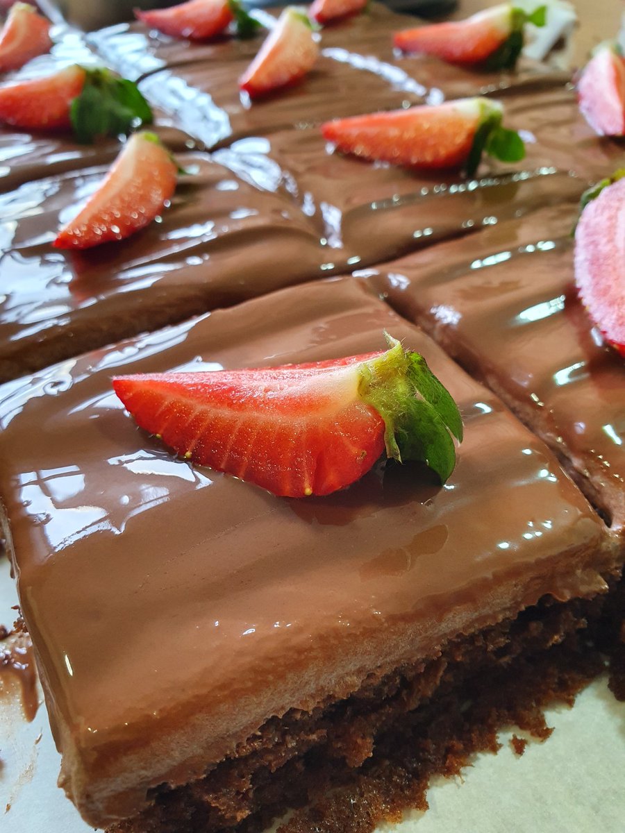 chocolate sheet cake with lindt frosting, call 9947009 to get it delivered.