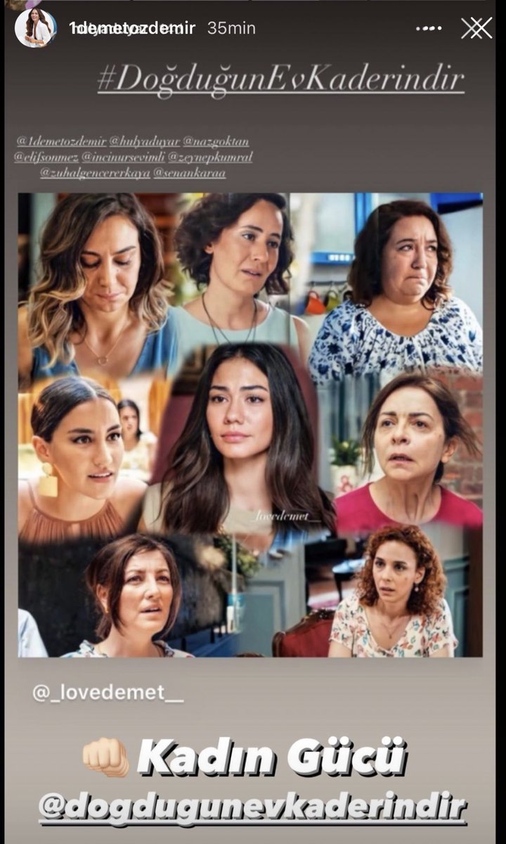Women to power 👊🏻
#DoğduğunEvKaderindir #DemetÖzdemir 👑