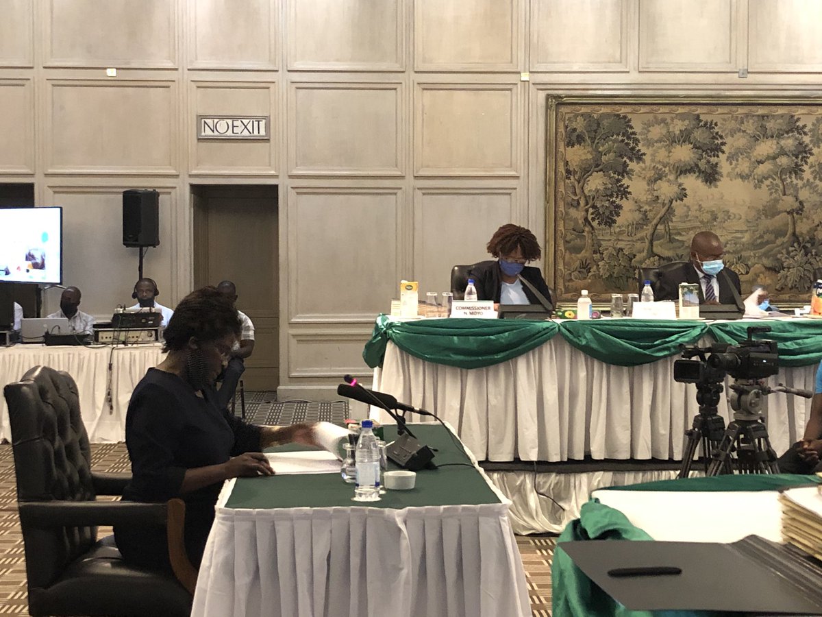 JSCZim's tweet photo. *Interviews: Judges of the Constitutional Court of Zimbabwe*
Third Interview underway:
Hon Justice Anne Mary Gowora before the Panel.
#JudgesInterviews #AccesstoJustice
#AZimbabweinwhichworldclassjusticeprevails https://t.co/XdVcC4HgiE