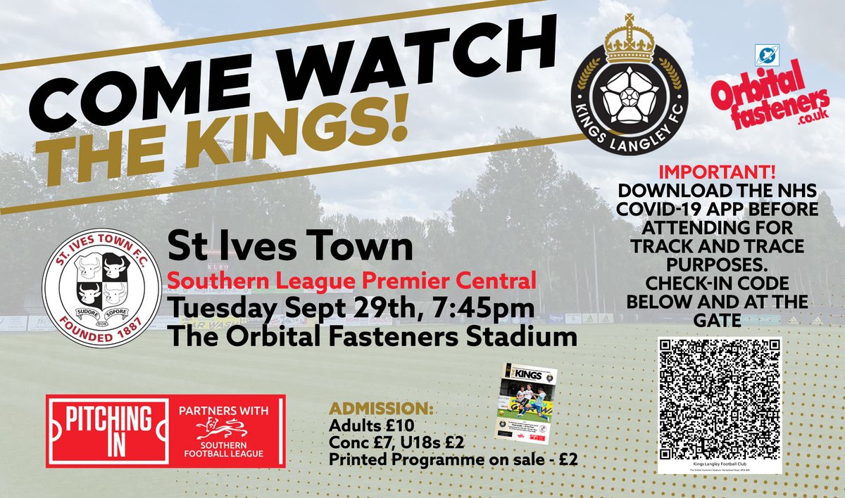 KLFCofficial's tweet image. We host @stivestownfc tomorrow, so why not buy your tickets now.