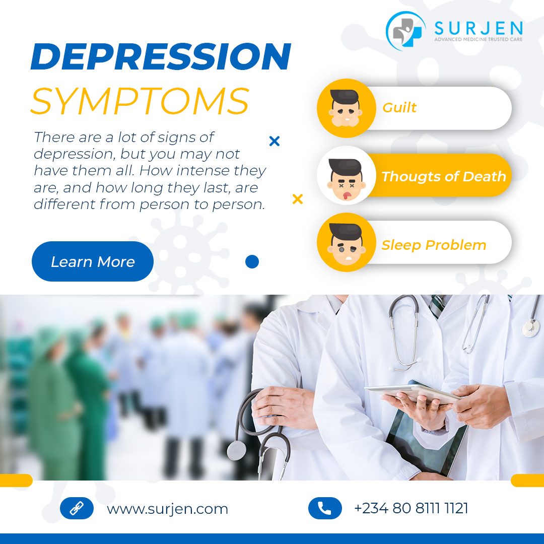#Symptoms of Depression
1)Problem in concentrating
2)Feel helplessness
3)Irritation
4)Sleeplessness
5)Aches, #headaches, cramps
6)#Suicidal thoughts
🌎: surjen.com
📱: 08081111121
#symptomsofdepression #depressionsymptoms #depressionawareness #physicalsymptoms