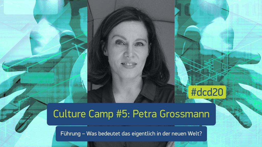 digitalHUBac's tweet photo. Nr. 5 von 7 Culture Camps auf dem #dcd20 ist:
Petra Grossmann
Führung – Was bedeutet das eigentlich in der neuen Welt?
digitalCulture day 2020 - am 8.10.
Jetzt Ticket buchen: https://t.co/37M9v6kz8x
#aachendigital #dwnrw #dcd20 #digitalculture https://t.co/Yg0LiBRTi5