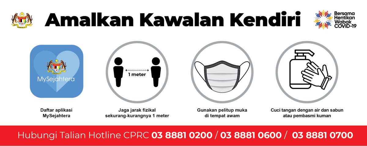 urusetiamdph's tweet photo. Bersama Hentikan Wabak COVID-19

#kitajagakita #PKPP #COVID19 https://t.co/2AYFp7lK8f