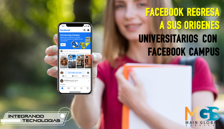 Main_GS's tweet photo. #Facebook regresa a sus orígenes con el lanzamiento de #FacebookCampus, una nueva sección dedicada a estudiantes universitarios.
Llega en un momento en el que la #pandemia del #coronavirus ha hecho que los estudiantes reduzcan parcial o totalmente su asistencia a las clases. https://t.co/QjifwKseht