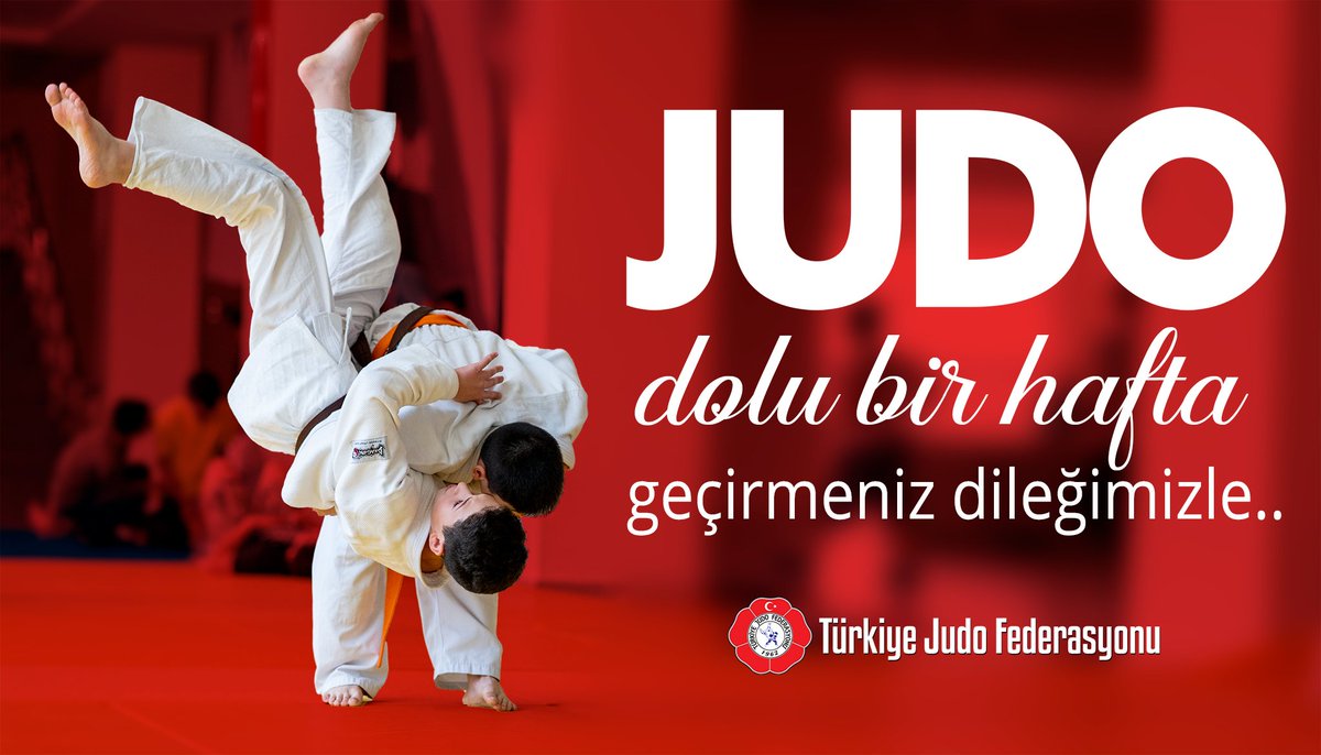 🥋Judo dolu bir hafta geçirmeniz dileğimiz ile🇹🇷🇹🇷💪⠀

#BirSpordanFazlasi #Judo #TurkiyeJudoFederasyonu #MoreThanSport