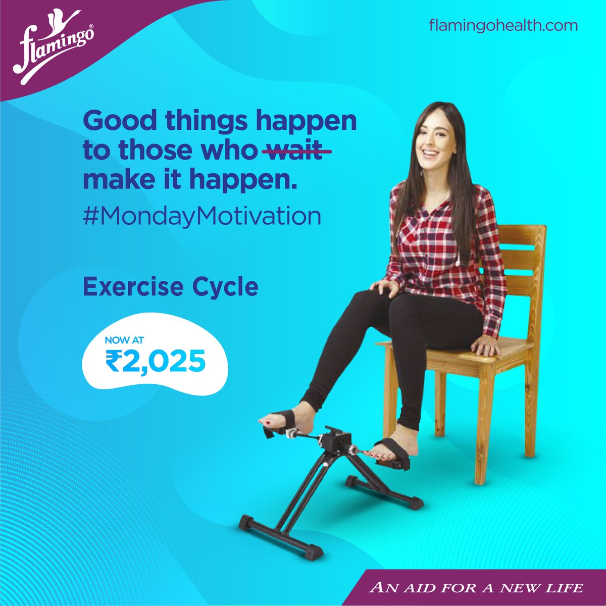 flamingohealth_'s tweet image. You can achieve your fitness goals by staying indoors as well. Consider using our Exercise Cycle.
To know more: flamingohealth.com
 
#MondayMotivation #ExerciseCycle #Fitness #FlamingoHealth