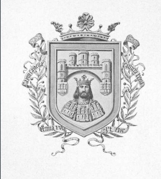 Bea_sda's tweet photo. Como este verano estamos teniendo bastante gente de #Burgos en las visitas, voy a explicar por aquí una de la cosas que más me están preguntando: el significado del escudo de la ciudad.  Va un pequeño hilo🧶👇 https://t.co/xJJVdD3bvo