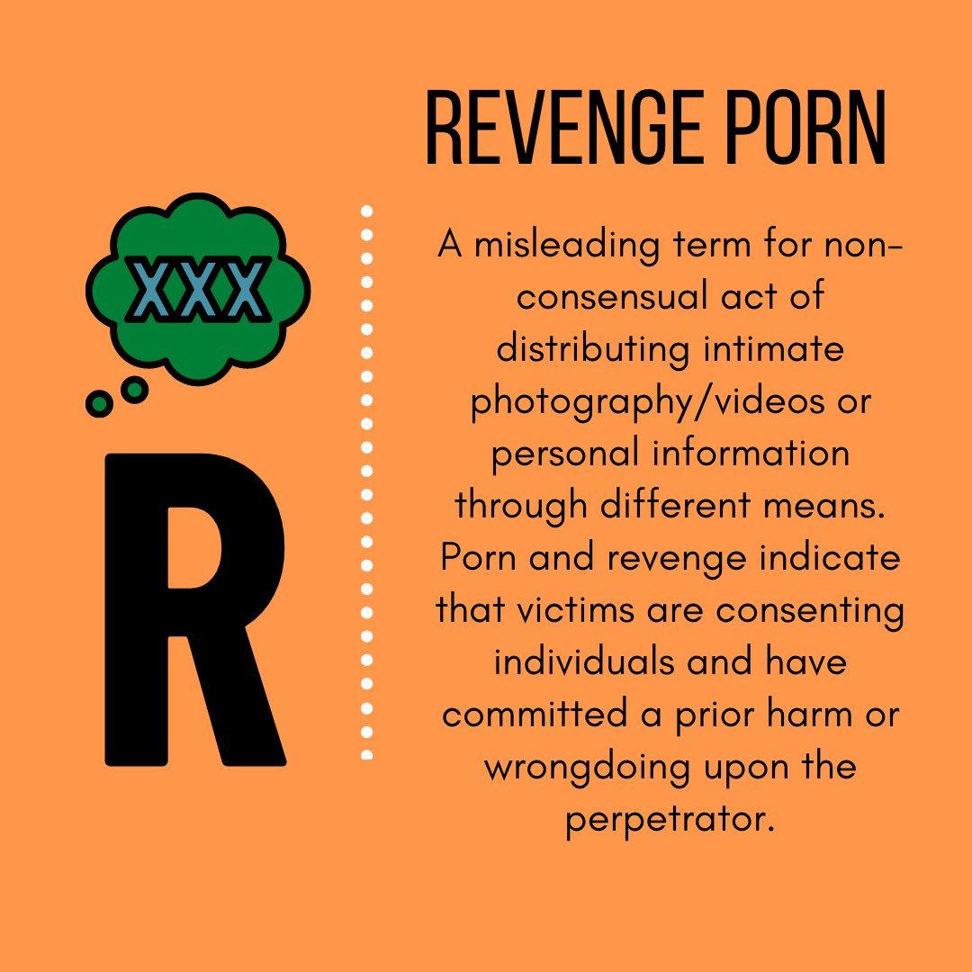 DigitalRightsPK's tweet photo. R is for REVENGE PORN
This is a misleading term. This is still an act on non-consensual image/video sharing which is intended to harm the victim.
Don't let the perpetrators shift the blame.
#MehfoozInternet #HamaraInternet @unwomen_pak https://t.co/hteG9e6mr8