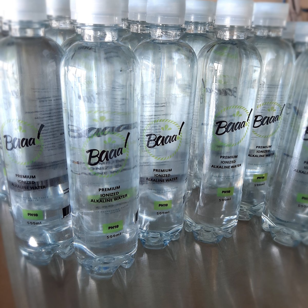 Baaa_Health's tweet photo. Alkaline water from Baaa!!! Order your 12 pack now online at https://t.co/reivQezQXM or via whatsapp 0614210899 or dm us!
Looking forward to taking your order.
#alkalinewater #baaahealth #baaa #healthy #water #healthiswealth https://t.co/jjHC3eGOUs