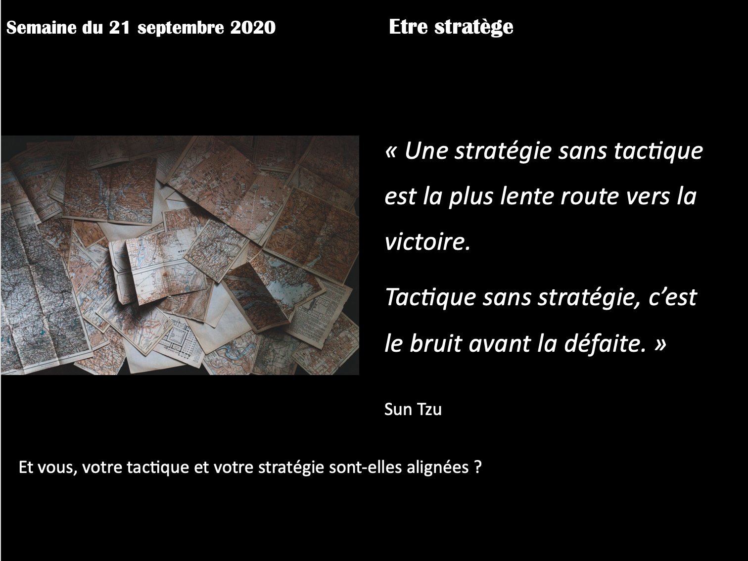 Florence Meyer Aligner Strategie Et Tactique Citation Lundicitation Inspiration Motivation Leadership T Co Tn0zncmglr Twitter
