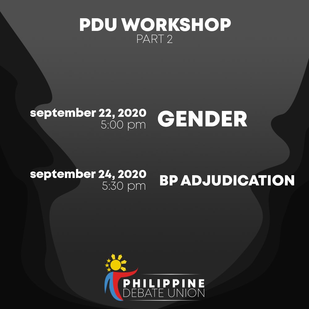 The second PDU Workshop is finally upon us, from this week to the next!

Here is the schedule for the first two lectures. Speakers will be revealed the night before their talk, so stay tuned!

Browse through previous PDU lectures here: bit.ly/PDUWorkshop

#PDUWorkshop2