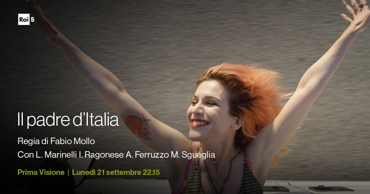 Per il ciclo #NuovoCinemaItalia in Prima Visione Rai il film “Il padre d’Italia” con #LucaMarinelli #IsabellaRagonese e la regia di <a href="/fabiomollo/">fabio mollo</a>
E con #AnnaFerruzzo #MarioSgueglia #FedericadeCola
In onda questa sera lunedì #21settembre alle 22.15 su #Rai5