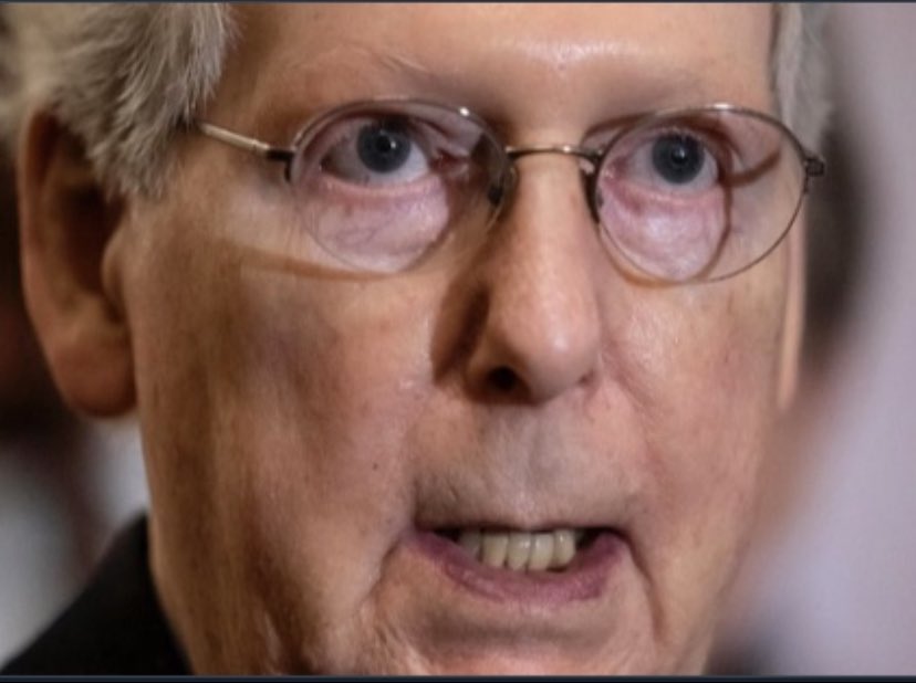 66Alpine's tweet image. Kentucky, does this guy @senatemajldr look like he cares about your state? He’s trying to ramrod a judgin before passing a COVID bill to help the people of his state and this country. He only cares about his legacy and Doni Trump. @AmyMcGrathKY it’s your time to retire this guy.
