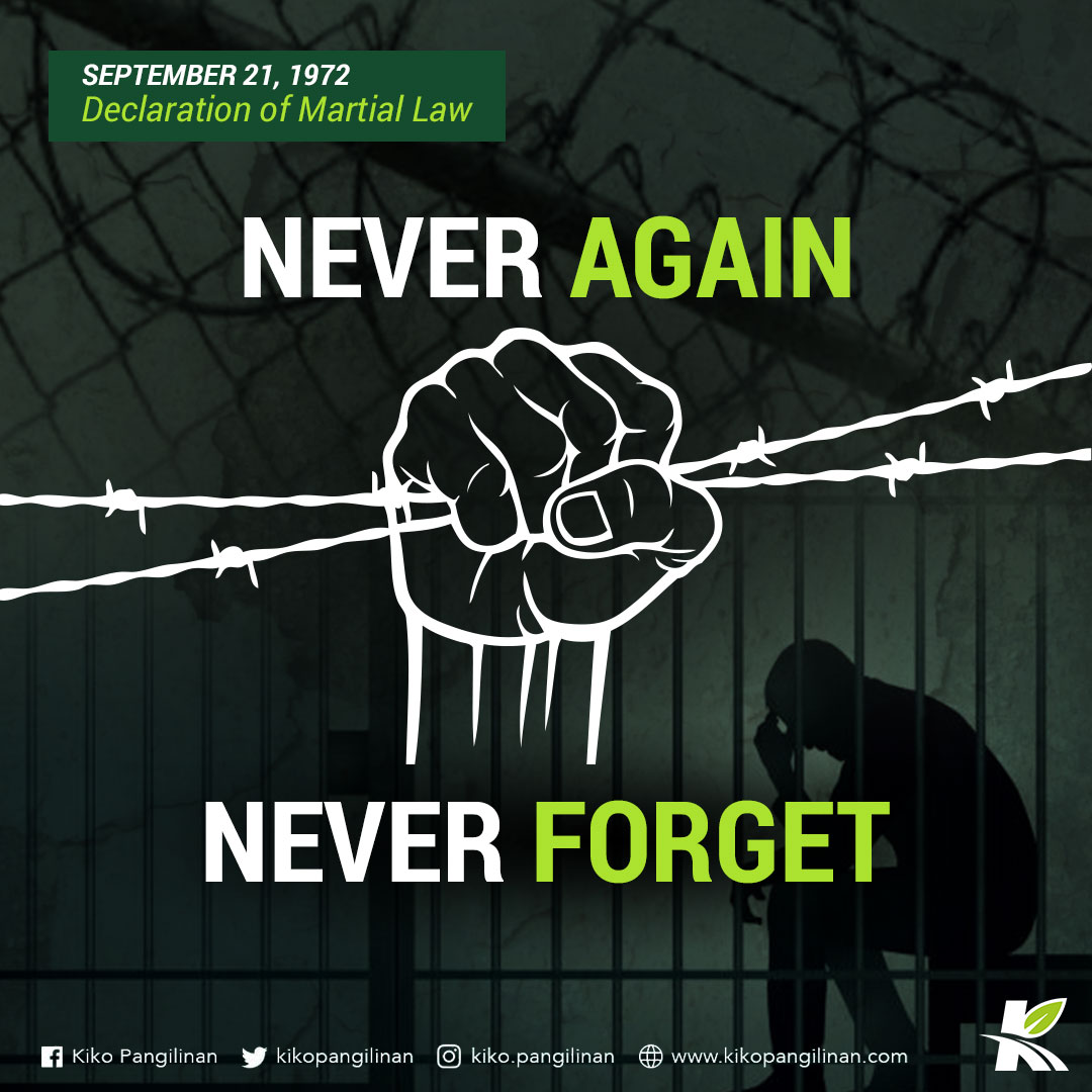 Ferdinand Marcos & Martial Law - Never Forget, Never Again!